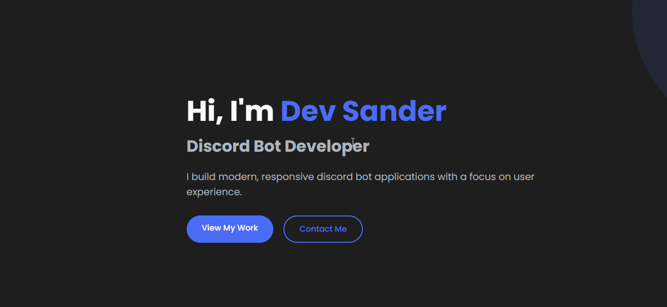 Portfolio Website